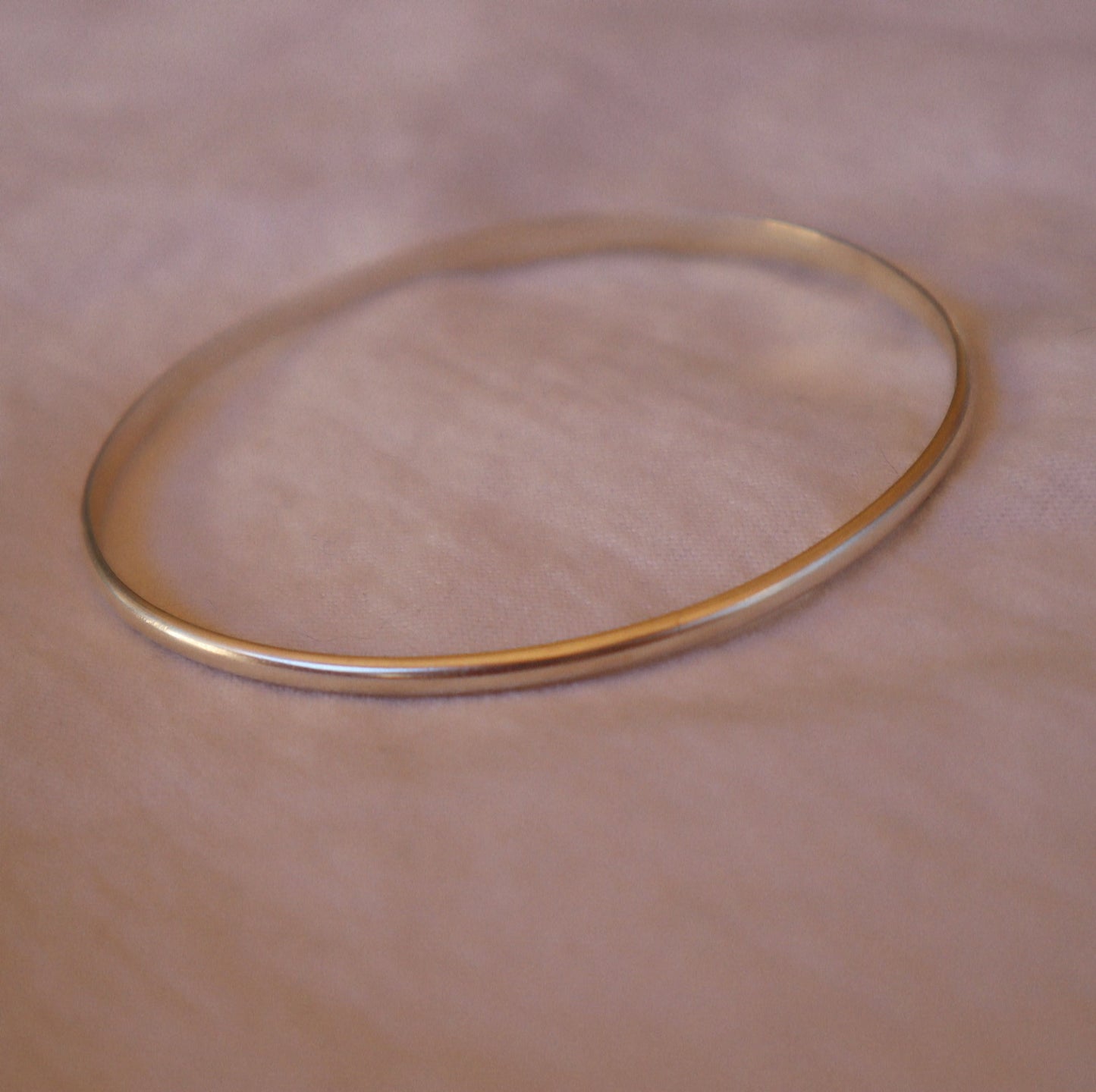 Small Silver Bangle