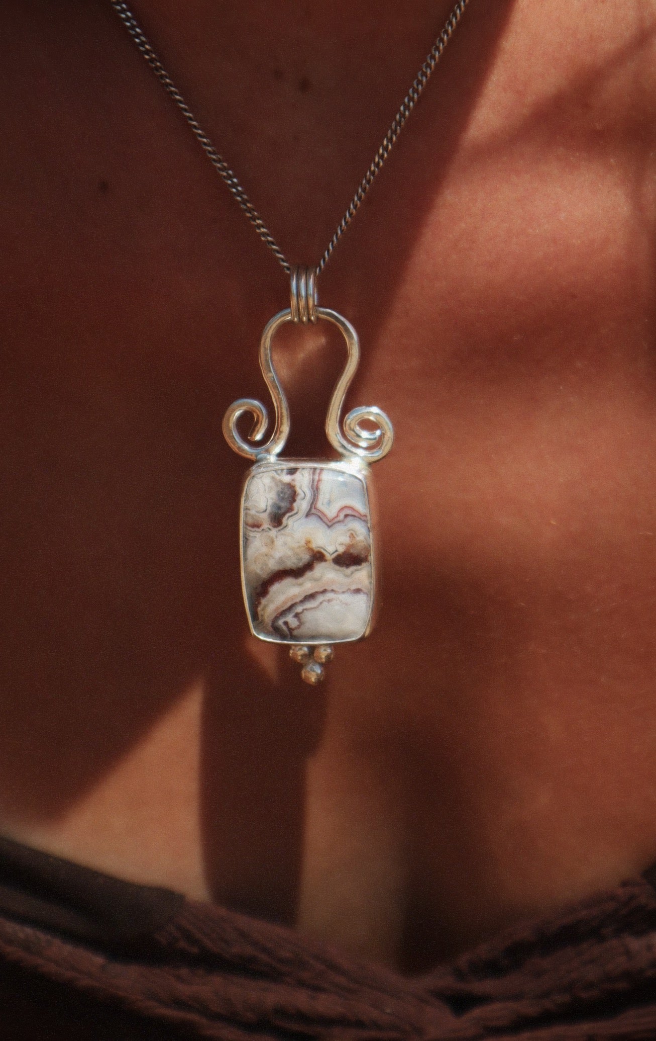 Marbled Earth Pendant