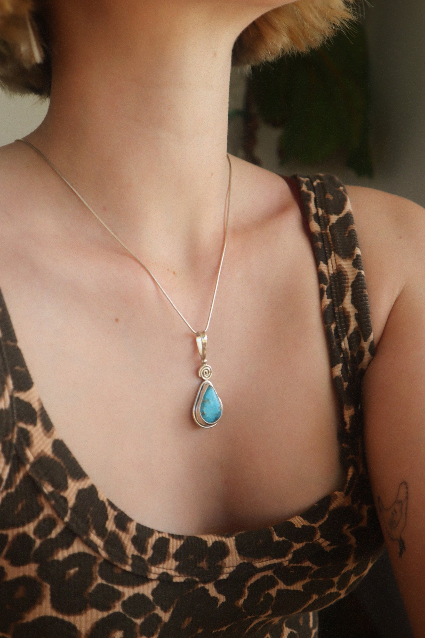 Tibetan Turquoise Pendant