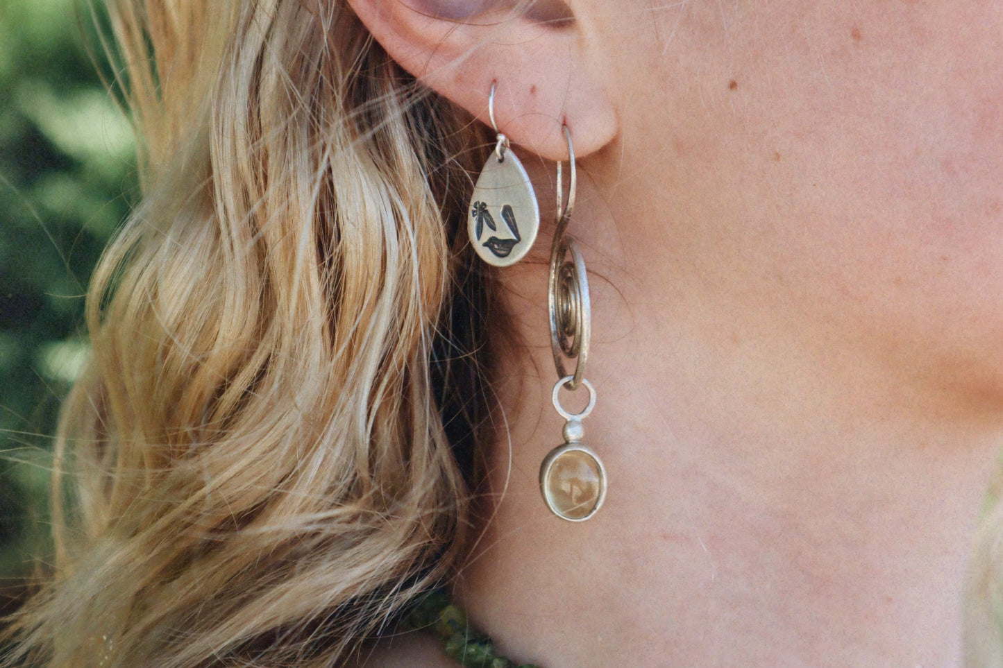 The Sun’s Odyssey earrings