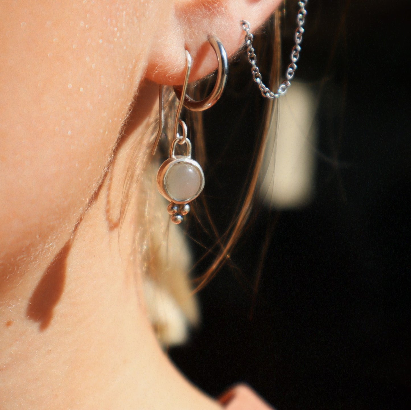 Moonstone Earrings