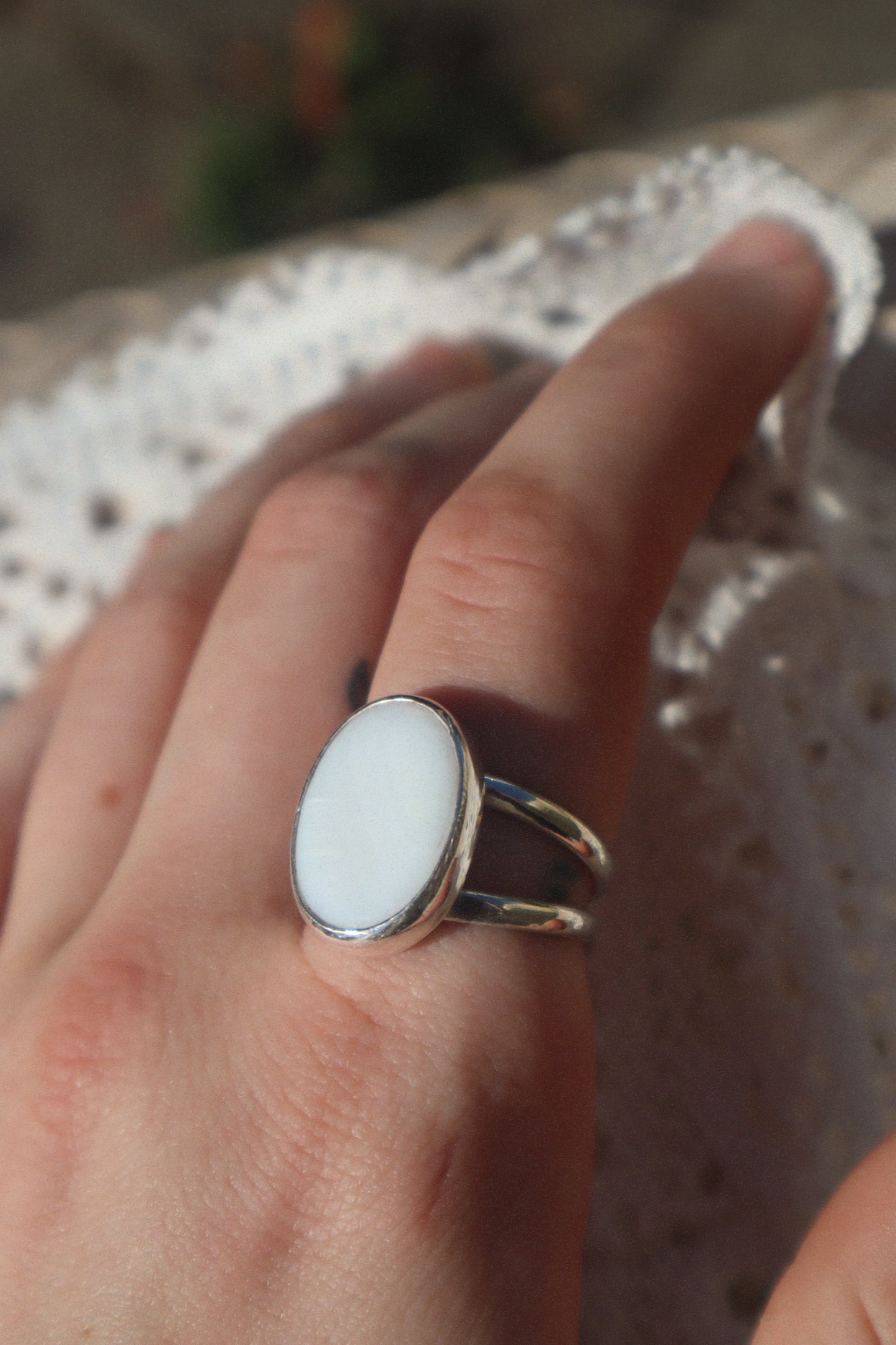 Mother of Pearl Ring