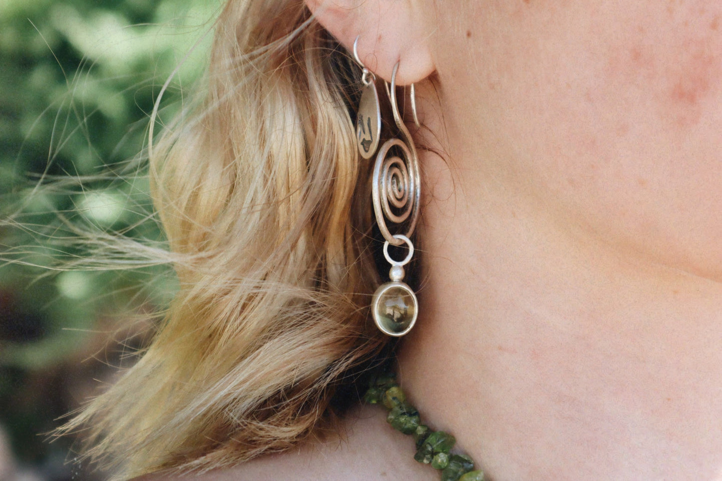 The Sun’s Odyssey earrings