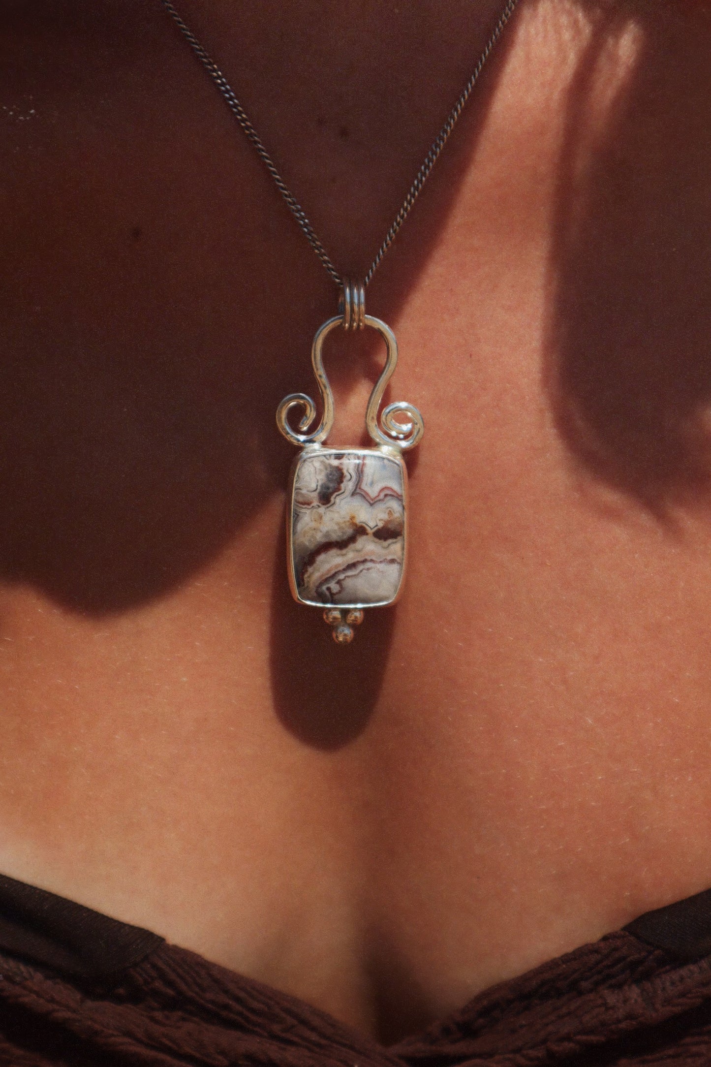 Marbled Earth Pendant